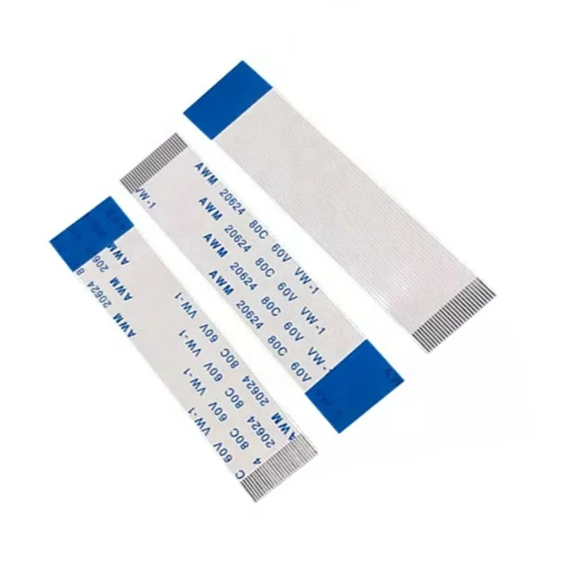 AWM 20624 80C 60 V - 1 Pitch 0.5/ 1.0mm Length 100mm 16 Pin Flexible Flat Cable FFC Cable