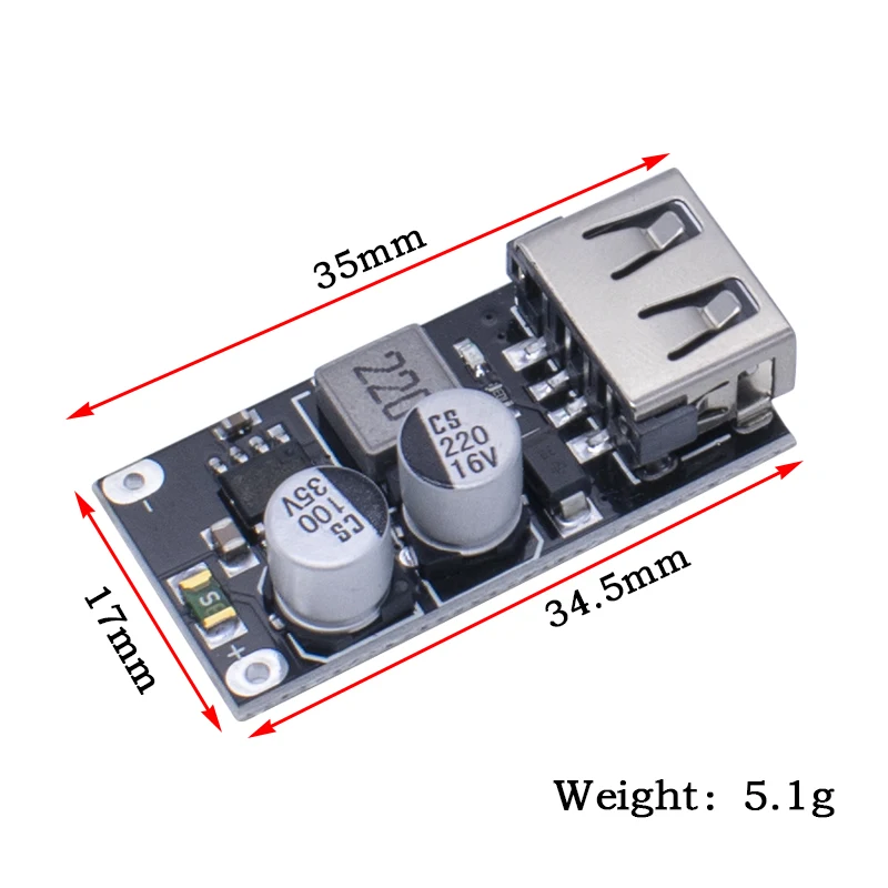 QC3.0 QC2.0 USB DC-DC Buck Converter Charging Step Down Module 8-30V 9V 12V 24V to Fast Quick Charger 3V 5V 12V Circuit Board
