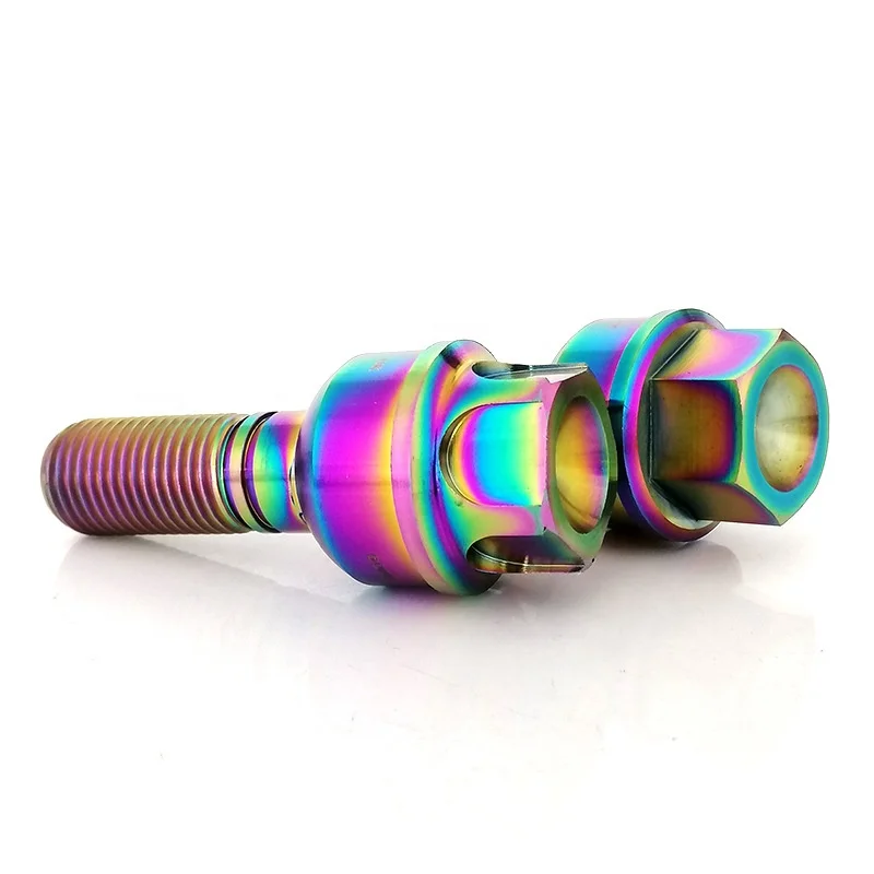 car spherical m12 m14 GR5 Titanium wheel bolts