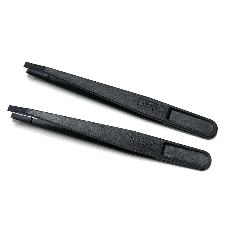 Cleanroom Black Color Many Types ESD Anti Static Tweezers for Electronic Workshops