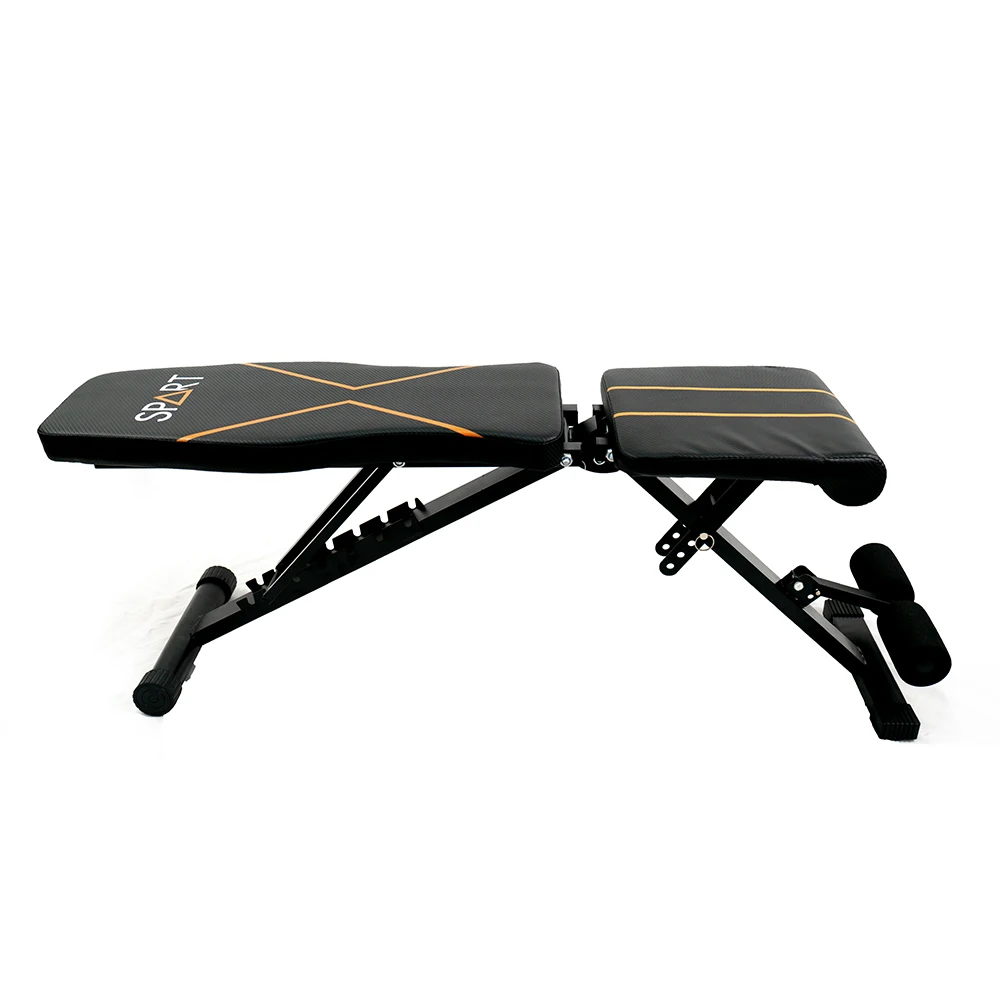 
Rising Wholesale Training Gym Foldable Fitness Incline And Decline Adjustable Weight Lifting Dumbbell Bench 