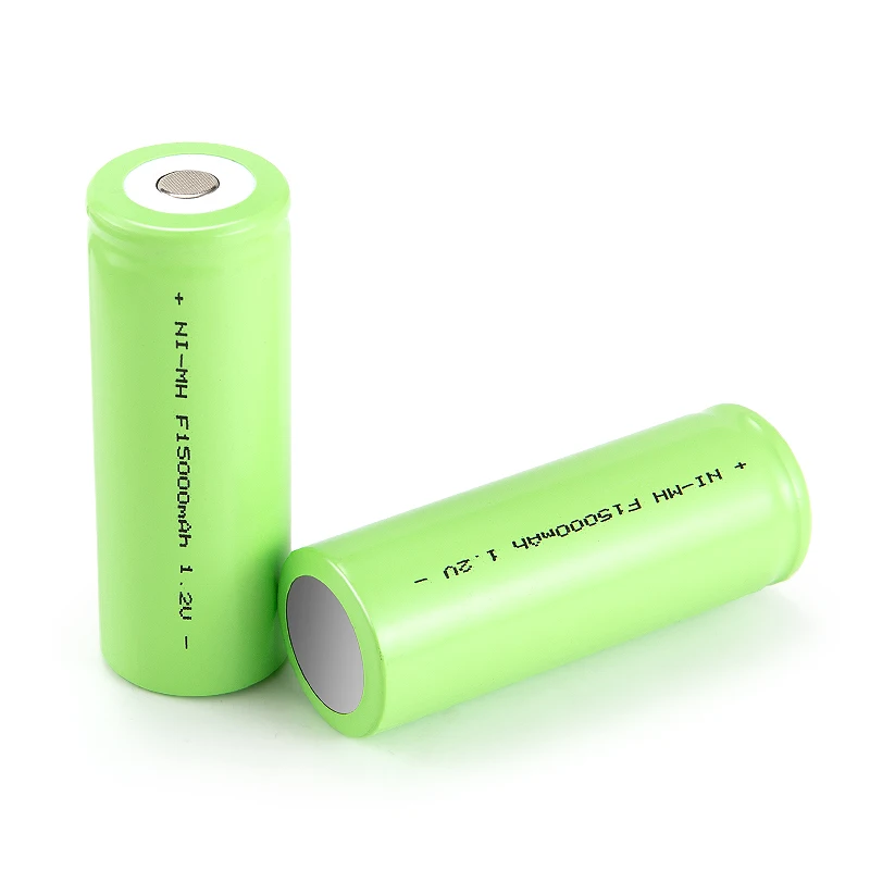 Wholesale Ni-MH F size cylindrical 15000mAh rechargeable batteries 1.2v nimh battery