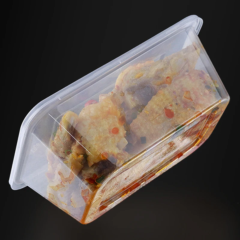 Microwavable Frozen Fast Food Pp Plastic Container Food Packaging