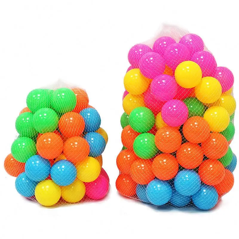 Wholesale 60mm kid toy Colorful Plastic ,Enjoyable Soft Pit Ocean Ball