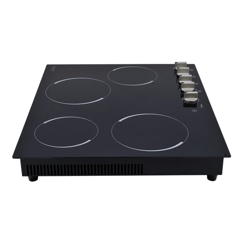 Crkit Stainless Steel 1800W+2000W Mechanical Knob Commercial Infrared Cooker For Turkey