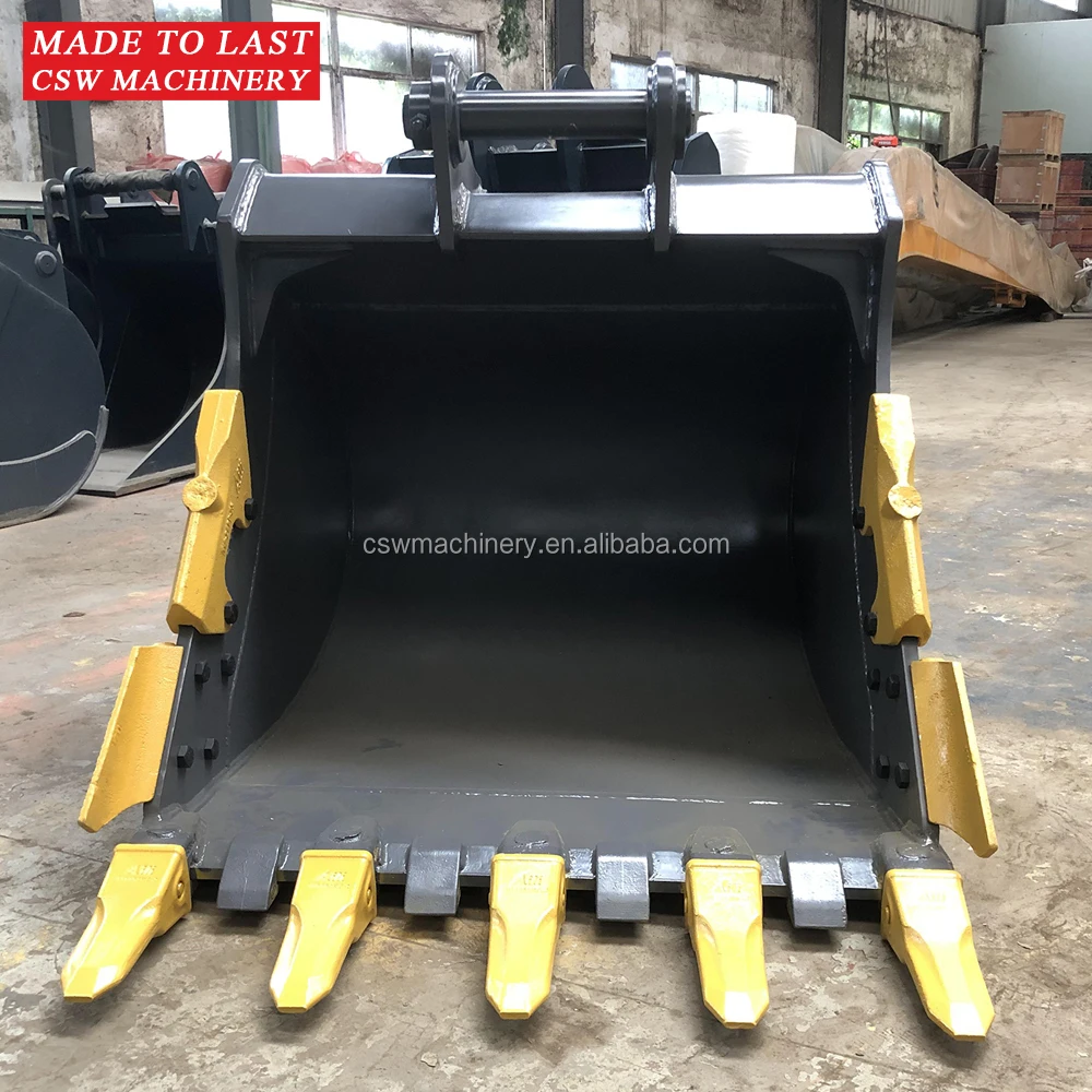 Customized HDR Rock Duty Bucket for Doosan DX225 Daewoo DH200 DH220 fit 18 - 23 ton Excavator Mining Digging Bucket