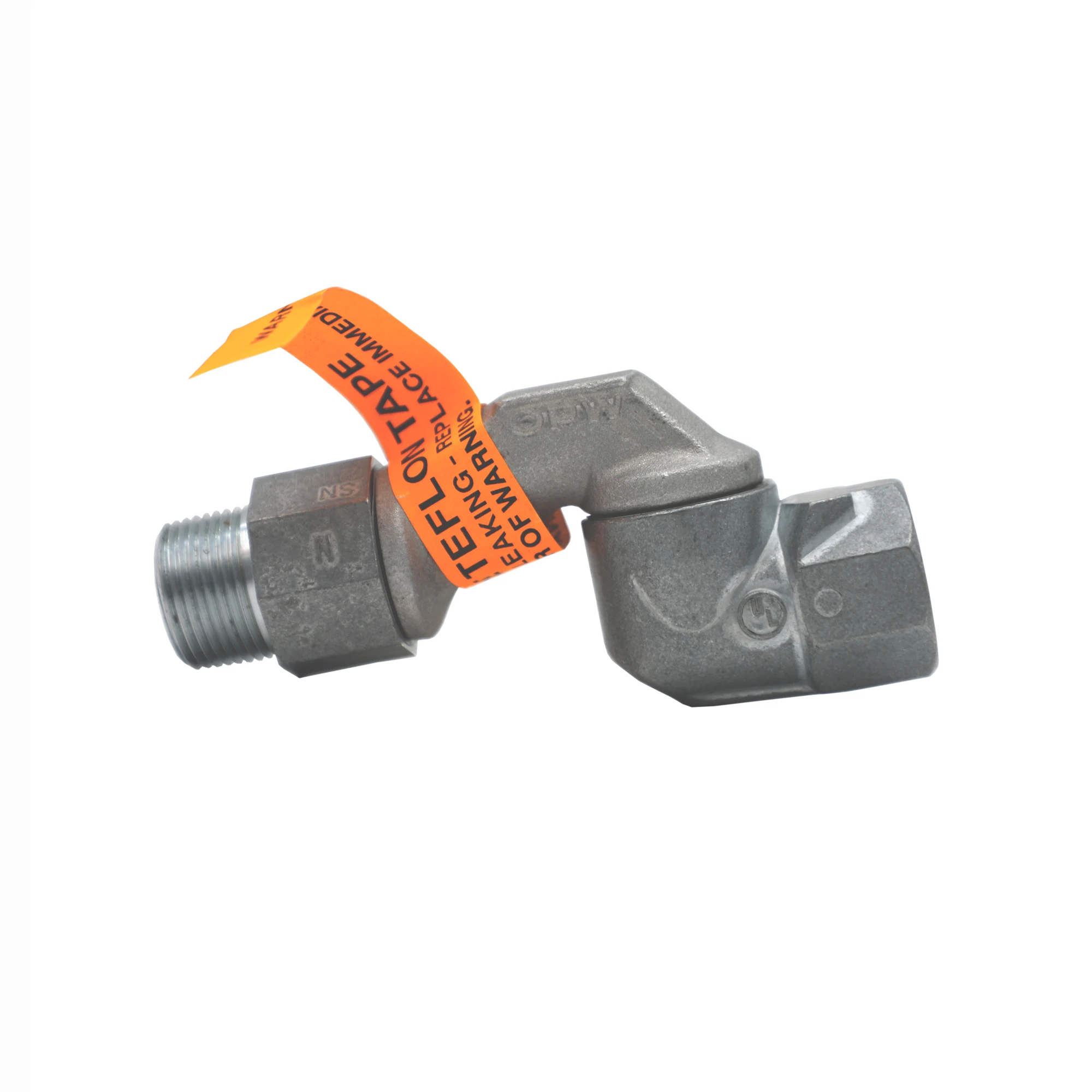 Aluminium Fuel Dispenser Fuel Nozzle Joint 241TPS 180&360 Swivel Coupling