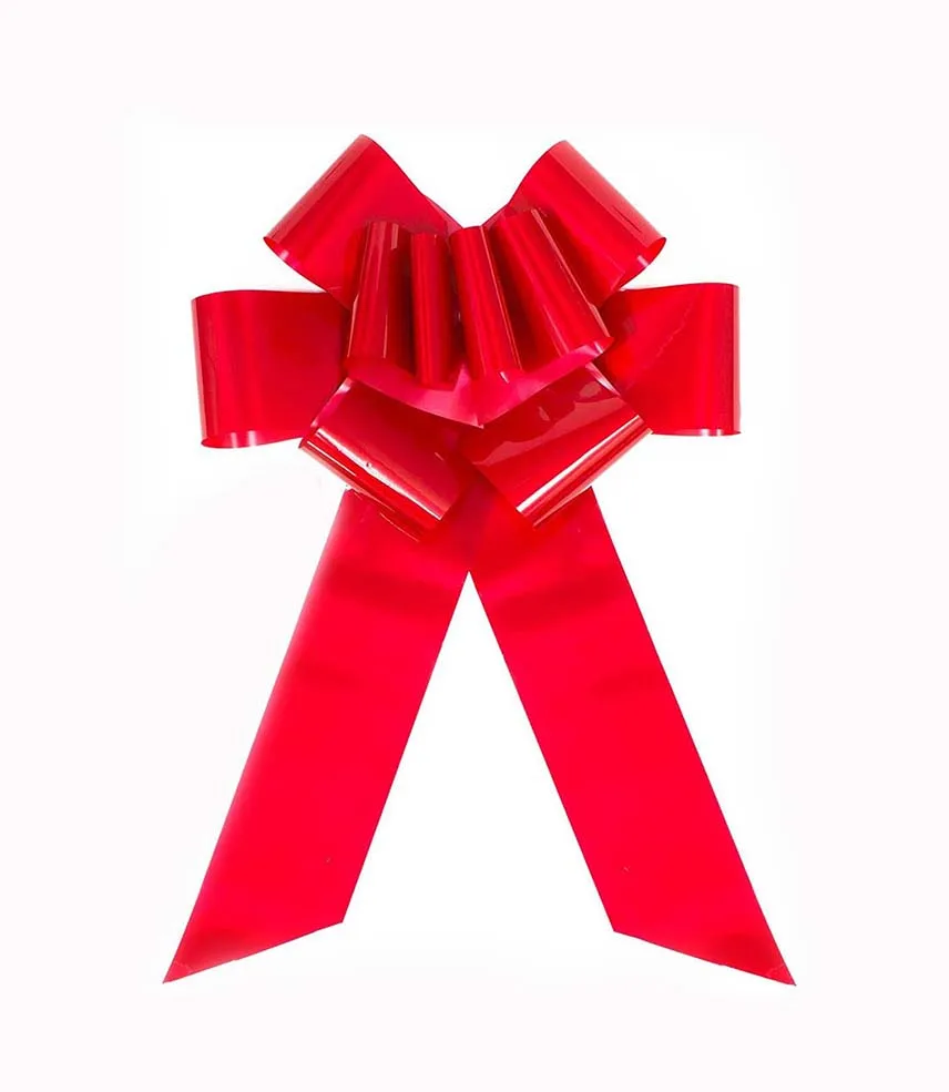 76cm/30inch Giant Extra Large Blue/Red Pull Bow Jumbo Car Bow Indoor Package Fancy Bow Auto Show Customized Color Large Gift Box