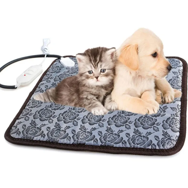 waterproof 3 adjustable temperature pet heating pad electrical blanket mat with heater for dog cat
