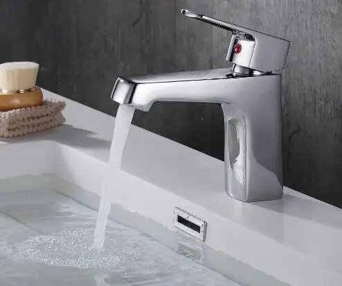 Top Quality Modern Single Handle Wash Bathroom Basin Tap Faucet