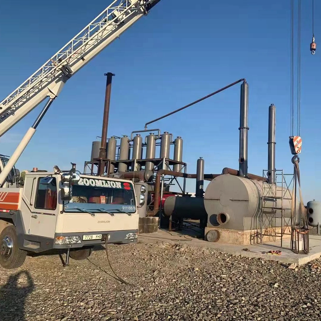 Used Car Oil Distillation Refinery Machine