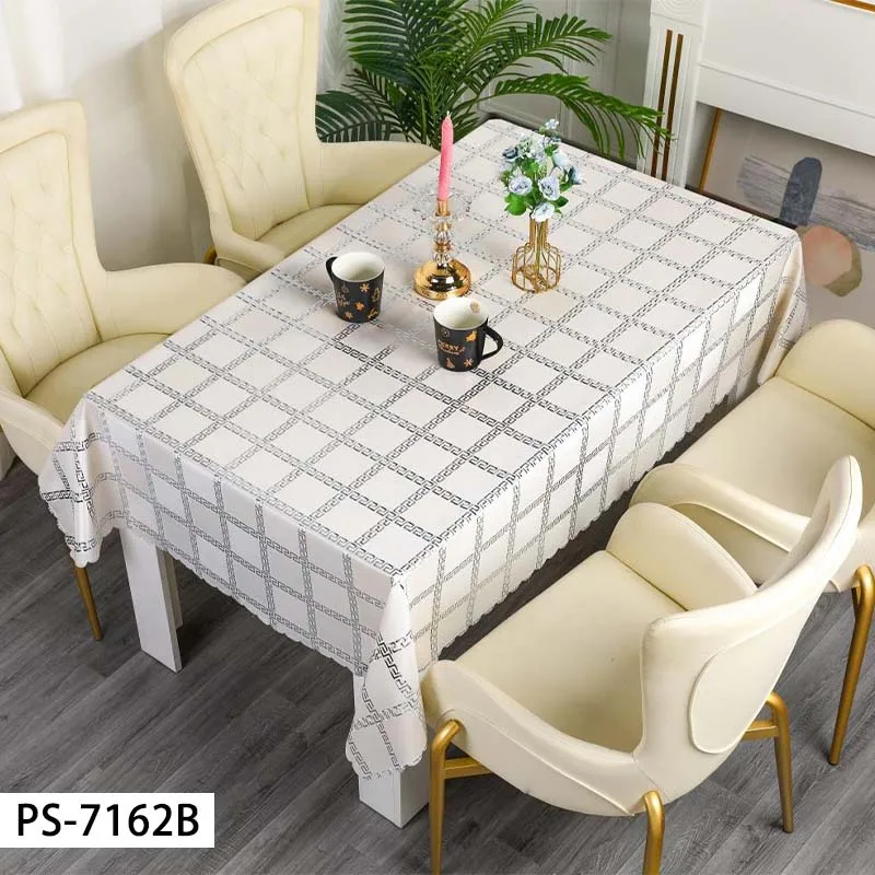 Kinshun Durable and Easy-to-Clean PVC Covering for Superior Protection Against Water and Stains Oil Tablecover