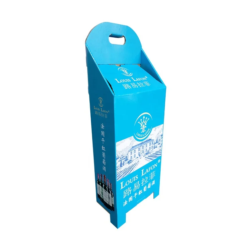 Рекламная картонная тележка с логотипом на заказ