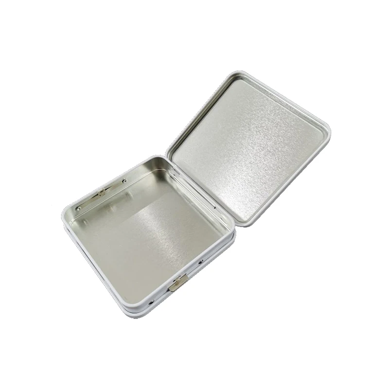 Child Safe Tin Box Candy Cr Tin plastic free Child Resistant Metal Tins