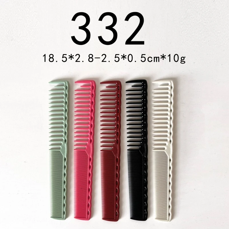Barber Hair Cutting Brush Anti-static Tangle Pro Salon Hairdressing Hair Care Styling Tools 5 Colors 332 Professional Hair Combs