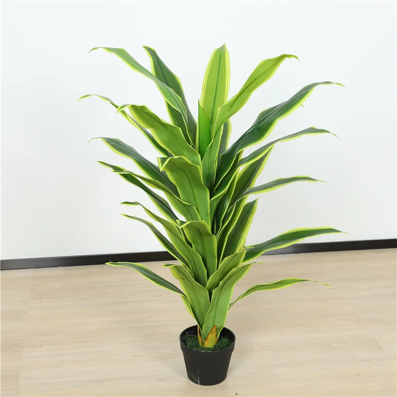 120cm Artificial Brasiletto Palm Tree Decor Trees Greenery For Indoor Outdoor Green Plants