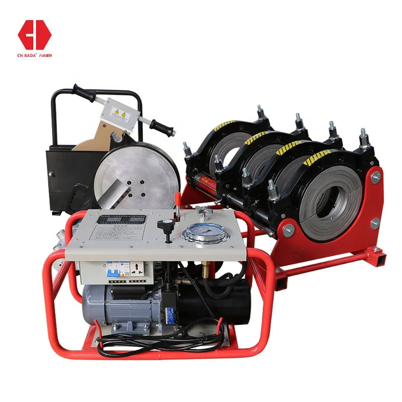 Hydraulic welding machine 315mm plastic pipe welding machine PE90-315 pipe butt welding machine 315