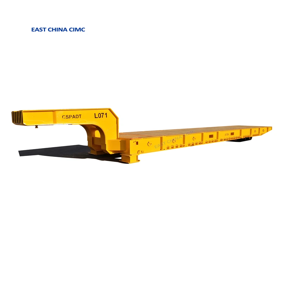 20FT 40FT 20-80Tons MAFI Truck Trailer With Wooden Floor For Hot Sale