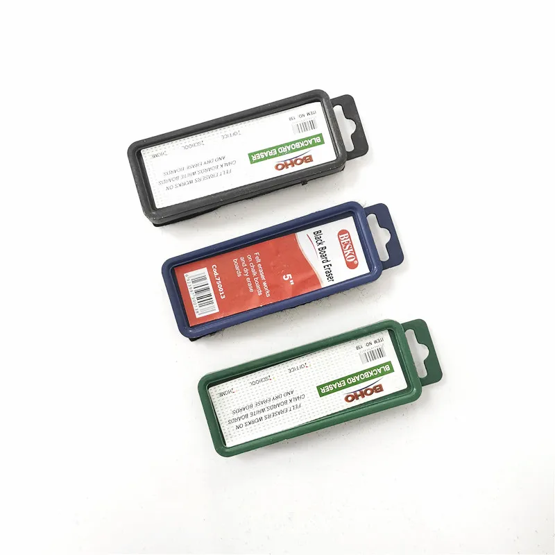 PP blackboard eraser glass board dry hangable whiteboard eraser for whiteboard