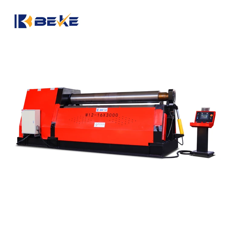 W12 - 25 * 2000 mm stainless steel automatic full hydraulic 4 roll plate sheet rolling bending machine for sale