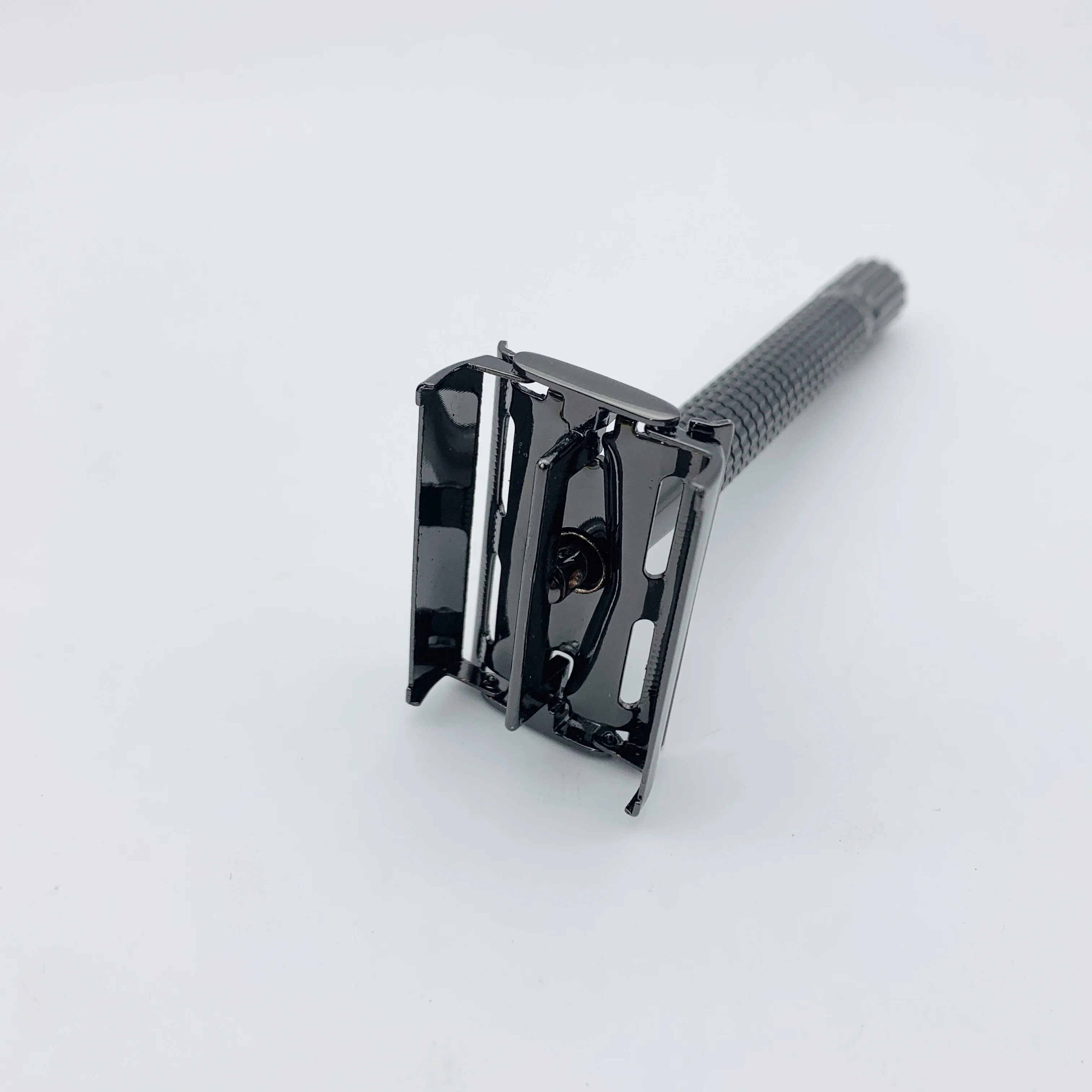 Long Razor Handle Male Gender and Face Use razor butterfly opening