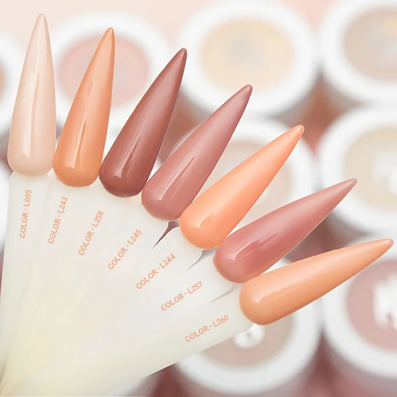 Wholesales high quality professional nude acrylic nail powder coating young color acrylic powder glitter acrylic nail powder