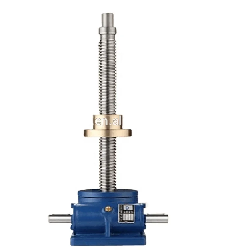 steel screw jacks travelling nut screw jack with Worm Gear Screw Jacks