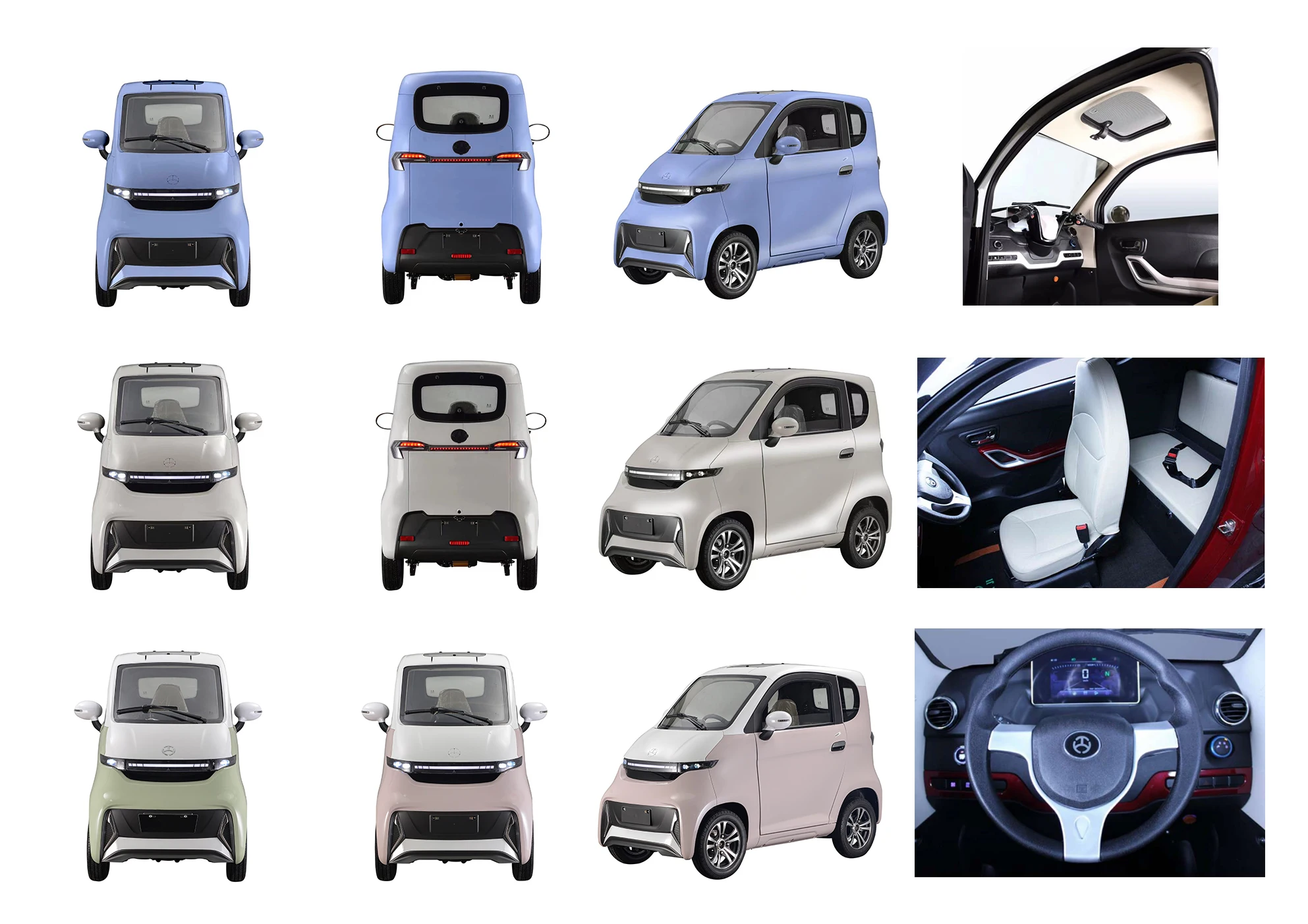 high performance electrical scooters 35 km 45km mini car coc eec ckd disabled mobility scooter with cabin