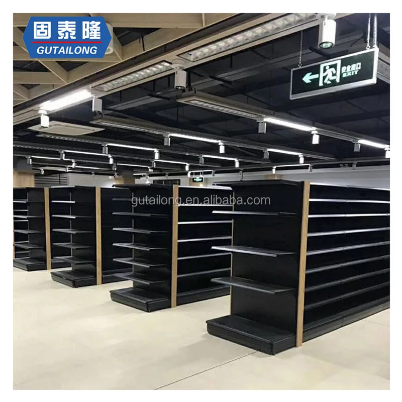Двухсторонние полки для магазинов gondola