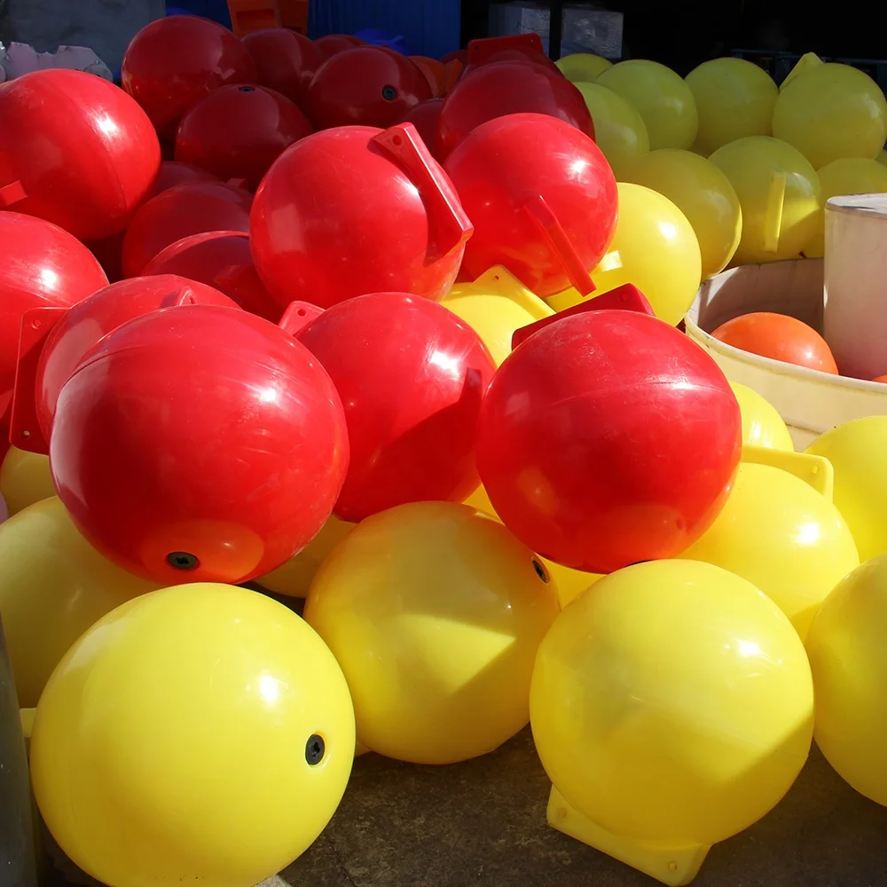 Plastic  PE Floating Buoy Fishing Float Ball Floating Buoy LLDPE Float Ball