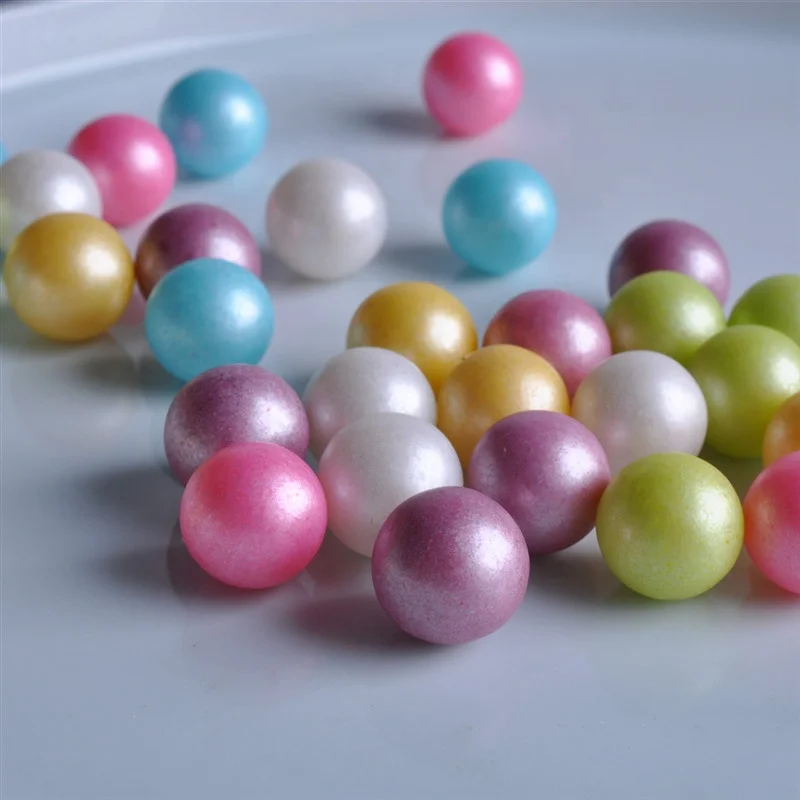 Skytop edible sprinkles gold silver color pearl beads cake tools for cake decoration