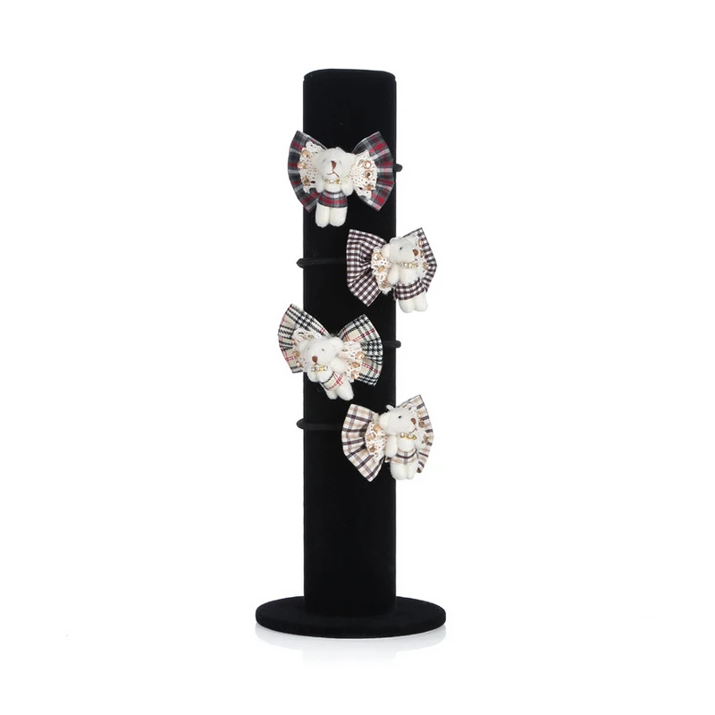 Jewelry Display Storage Stand Vertical Frame BVelvet Bracelet Rack Watch Jewelry Display Shelf
