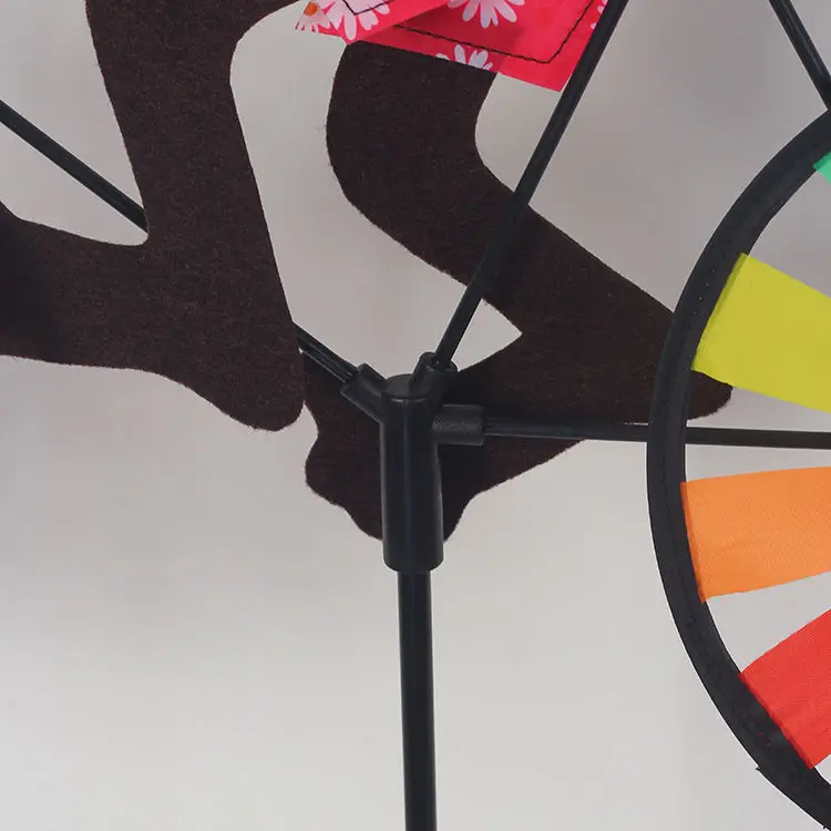 Детская игрушка на заказ, ручная садовая мультяшная ветряная мельница, обезьяна, животное, велосипедная ветряная мельница