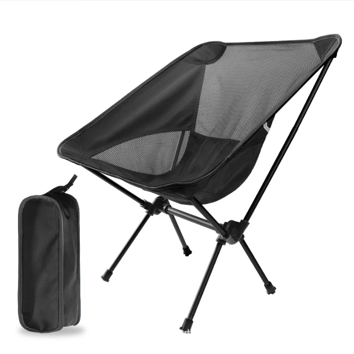 Amazing Breathable Comfortable Mesh With Alloy Frame Fishing Moon Chair
