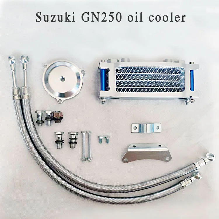 Suitable for Suzuki GN250 Qingqi 250 Oil Cooler Oil Radiator 200x80mm