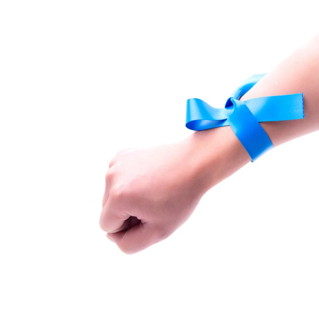 
Medical blue color disposable tourniquet for blood collection confortable convenience 