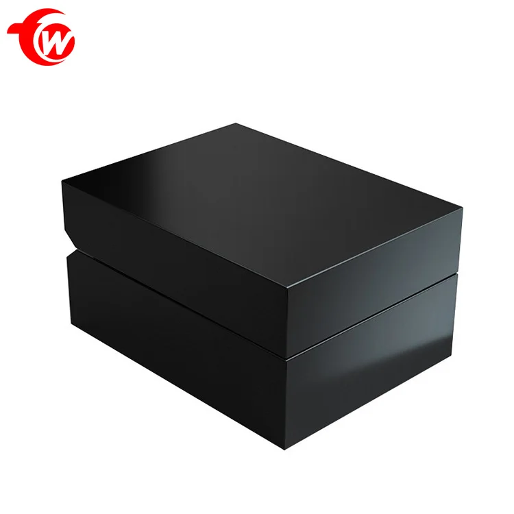 New Hot Design Luxury Custom Made Perfume Gift Box Packaging Wood Leather Box With Gold Lock
