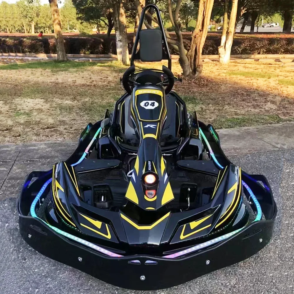 Высокоскоростной Электрический Go Karts для взрослых педаль внедорожных гоночных заведений развлекательная игровая площадка версия