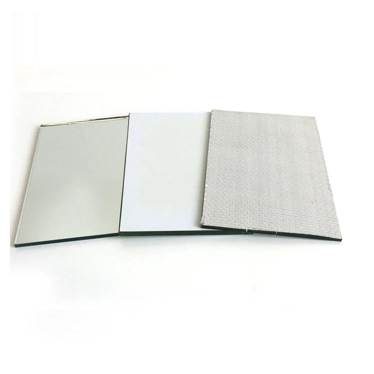 Beauty Decorative Low Iron extra clear Silver Plain Mirror for Home Stylish