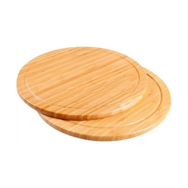 Wooden round cutting board bamboo round cutting board