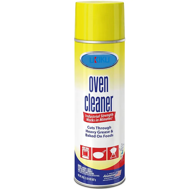 Powerful Heavy Oil Foam Cleaner Stain Remover Multi-purpose for Kitchen Grills Ovens Dirt Oil Cleaning with Bubble Spray