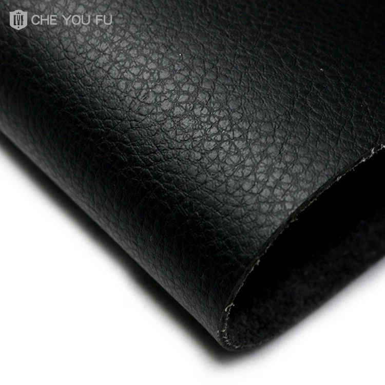  In Stock Ready To Ship Black Nappa Skin Thin Leather Fabric High