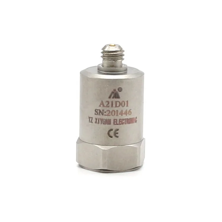 A21D01 1mV/g Single Axis Voltage Output IEPE Piezoelectric Vibration Sensor Small Size Accelerometer Sensor