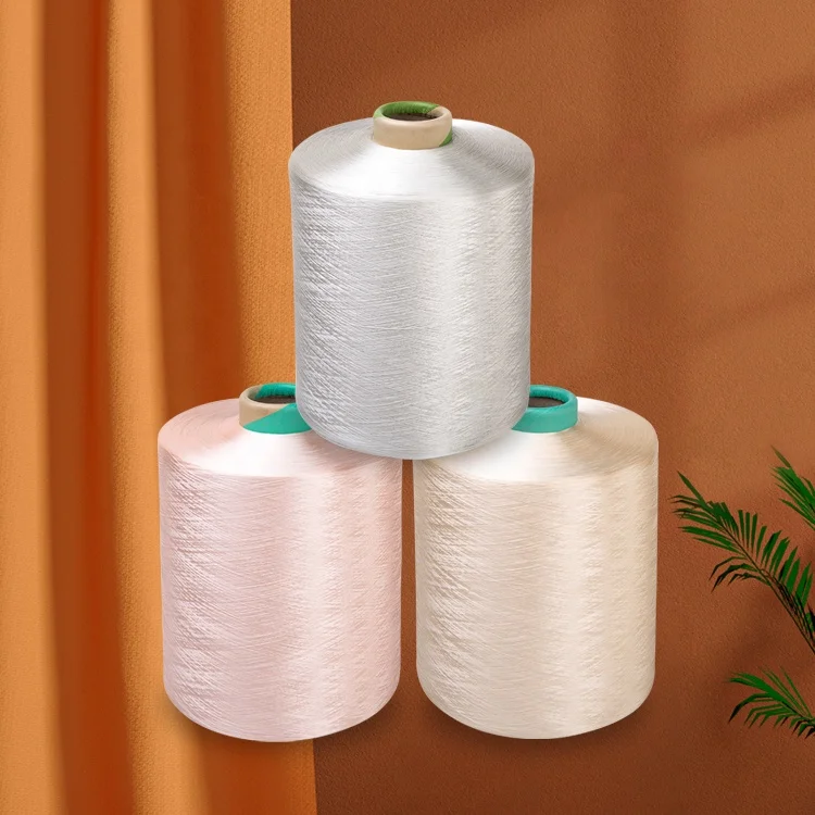 150/48 flat yarn polyester fabric weaving yarn tpi