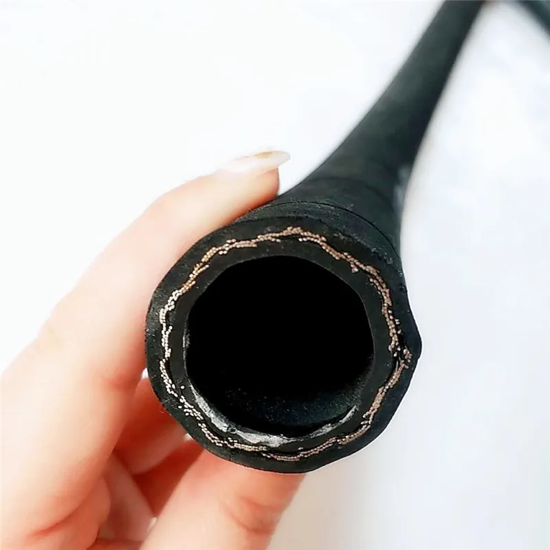 Автомобильная и мотоциклетная Тормозная резиновая трубка, стальной проволочный Плетеный гибкий шланг, гидравлическая масляная труба 1sn SAE rt