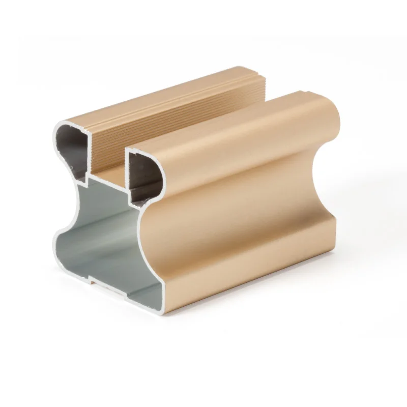 China customized Aluminum Extrusion Profile machine for door and window kitchen cabinet 6063 alloy with virous surface treatment