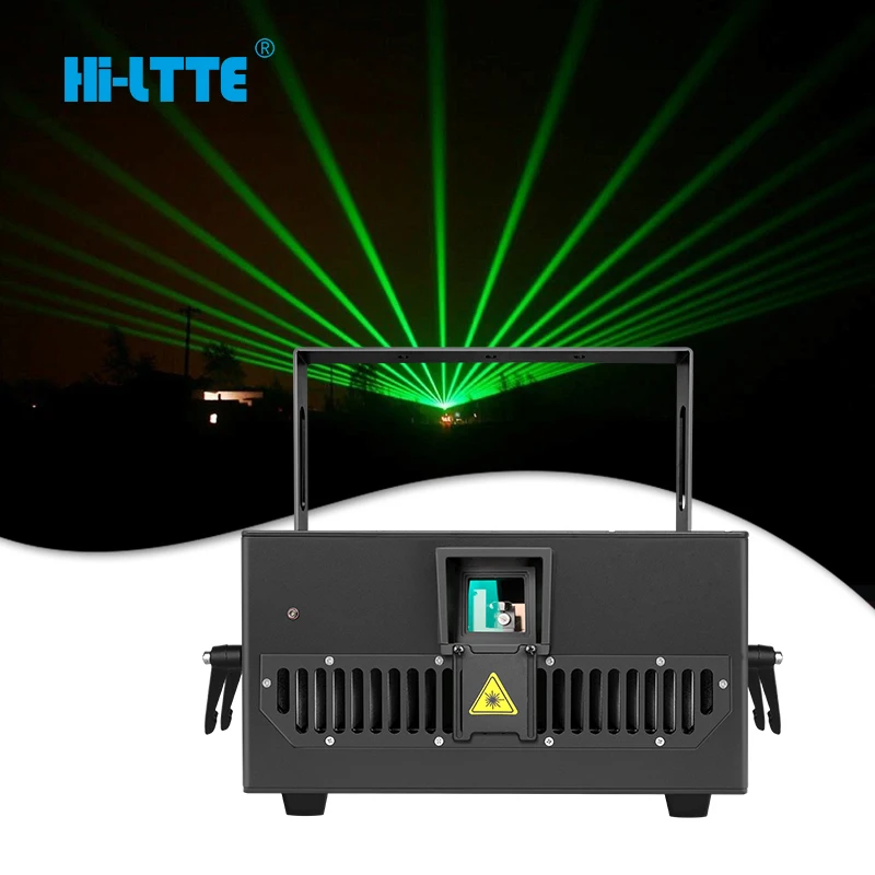 HiLtte 3 Pin DMX 512 полноцветный RGB IP65 40 Вт высокомощные лазерные огни для ночного клуба диско-огни лазер музыкального шоу
