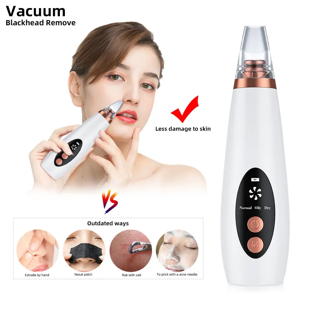 Top Selling Beauty Products 2023 Electric Acne Pore Cleaner Black Head Suction Extractor Vacuum Blackhead Remover Machine
