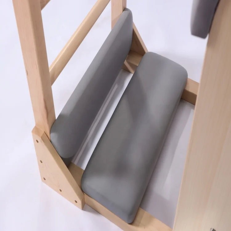 VOG-PL003 Wooden Maple Pilates Machine Custom Reformer Pilates Equipment Wooden Structure Pilates Ladder Barrel