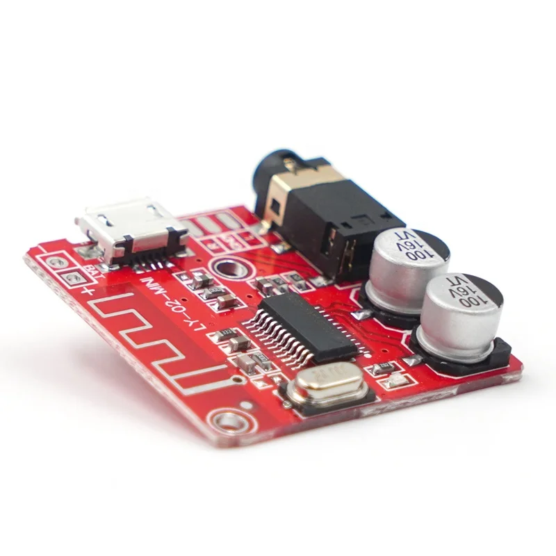 BT Audio Receiver Board BT 5.0 MP3 Lossless Decoder Board Wireless Stereo Music Module 3.7-5V XY-BT-Mini